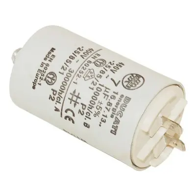 Creda Ariston Indesit Hotpoint Proline Tumble Dryer Capacitor 7Uf. Genuine Part Number C00199432