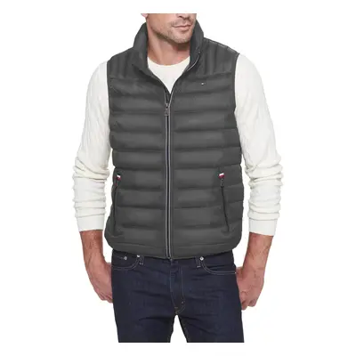 Tommy Hilfiger Men's Lightweight Ultra Loft Quilted Puffer Vest (Stand