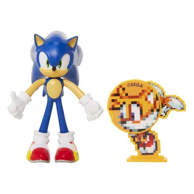 Sonic The Hedgehog Collectible Sonic 4"" Bendable Flexible Action Figu