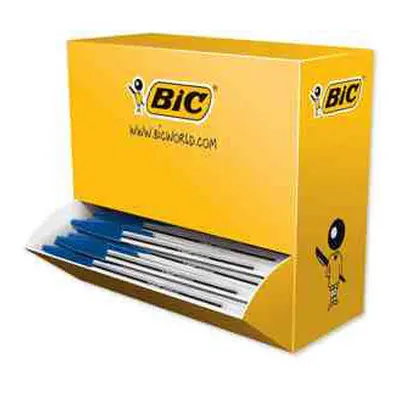 BIC Cristal Medium Stick ballpoint pen Medium Blue 100pc(s)