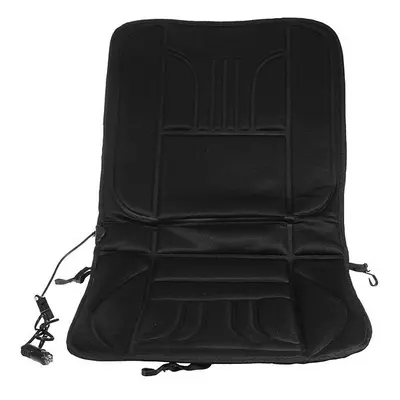 12V Car Van Auto Heated Padded Pad Hot Seat Heated Cushion Cover Warmer Winter Black