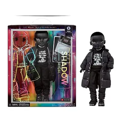 Shadow High - REXX MCQUEEN - Black Colour Fashion Doll with Fashionable Outfit and 10+ Colourful