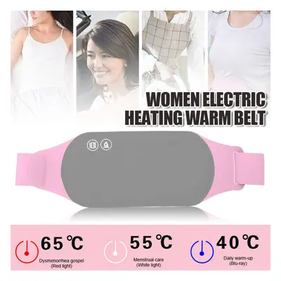 USB Electric Heating Pad Menstrual Heat Belt For Period Pain Relief