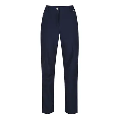 (10, Navy) Regatta Great Outdoors Womens/Ladies Geo Softshell II Regular Leg Trousers