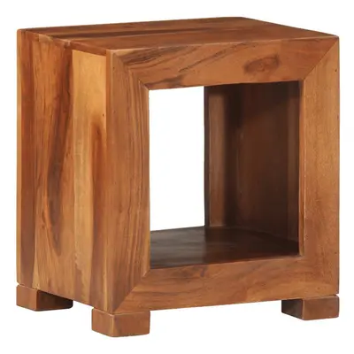 vidaXL Side Table 37x29x40 cm Solid Wood Acacia end table sofa side table