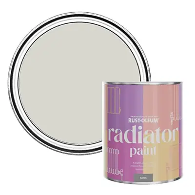 Grey Heat Resistant Radiator Paint in Satin Finish - Bare Birch 750ml