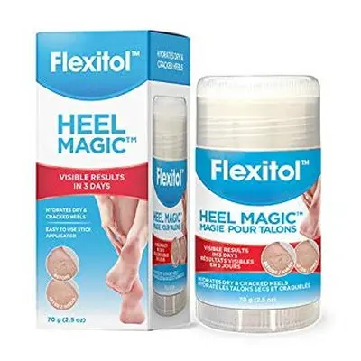 Flexitol Heel Magic For Dry Skin or Rough Heels with Shea Butter & Vitamin E, Ounce