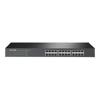 TP-LINK - Port Fast Ethernet Rack Mount Switch