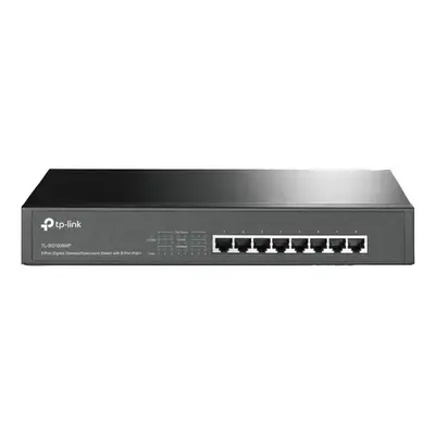 TP-LINK - Port Gigabit Desktop / Rack Mount Switch with PoE+