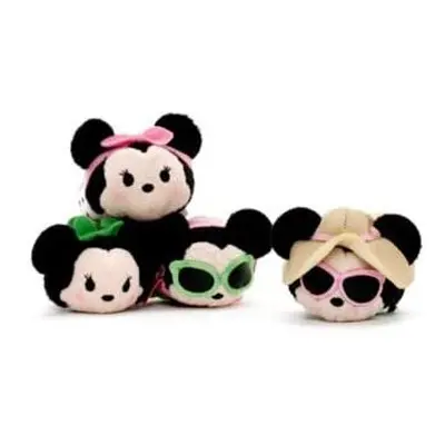 Minnie Mouse Dress Up Tsum Tsum Mini Soft Toy Set Original,Official