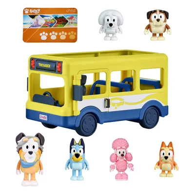 Bluey Bus + Mates, 2.5-3 inch Figures | Amazon Exclusive