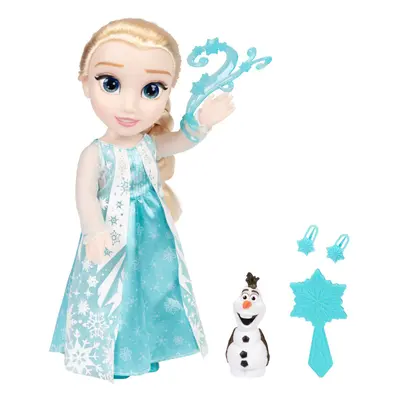 Disney Frozen Elsa Doll Classic My Singing Friend Elsa Doll & Olaf Fig