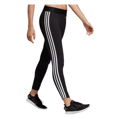 adidas Women's Essentials 3-Stripe Tights Black/White Small