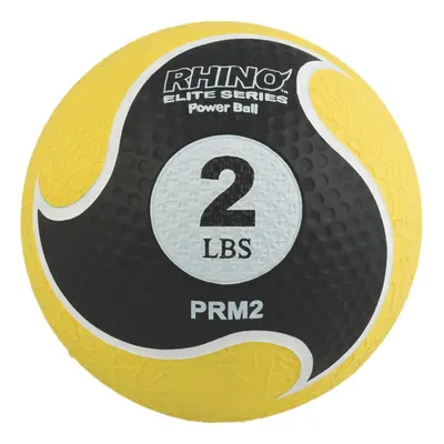 Champion Sports Rhino Elite Medicine Ball (2 pounds) Yellow