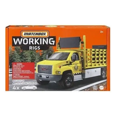 Matchbox Working Rigs GMC Diecast Vehicle 4-Pack Official Mattel