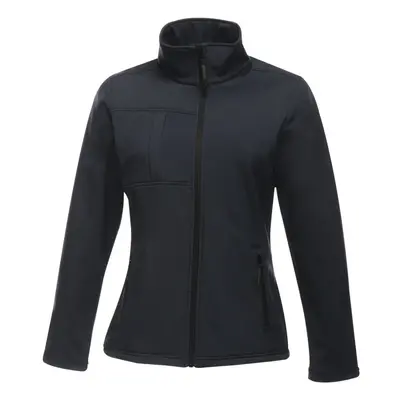 (12, Navy/Seal Grey) Regatta Professional Womens/Ladies Octagon II Waterproof Softshell Jacket