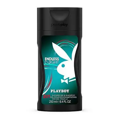 Playboy Endless Night Shower Gel & Shampoo 250ml