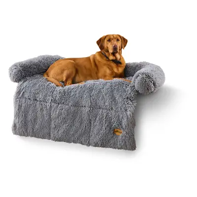 (Medium) Silentnight Sofa Protector Pet Bed Soft and Plush for Dogs