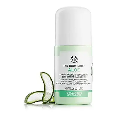 The Body Shop Aloe Caring Roll-On deodorant | Pick up our extra gentle aloe deodorant for a soot