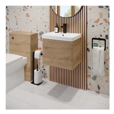 Wall Mounted Bathroom Vanity Unit & Basin Sink Storage Furniture Cabinet 500mm