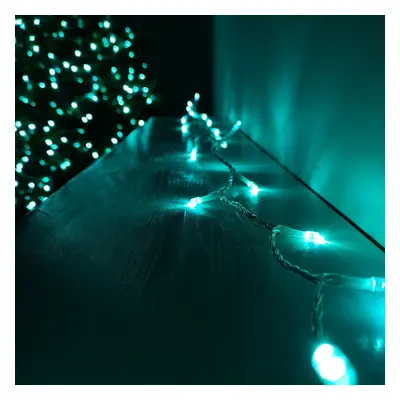 Premier Deluxe Light Set - 20m Multi Action Turquoise LED SUPABRIGHTS