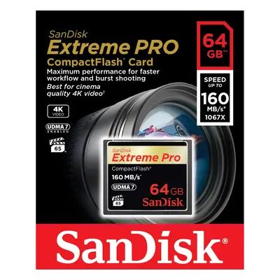 SanDisk Extreme Pro Compact Flash 64GB