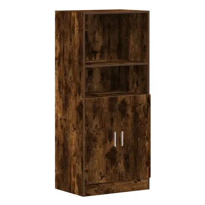 (smoked oak) vidaXL Kitchen Cabinet Freestanding Storage Cabinet Cupboard Engineered Wood