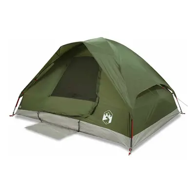 (olive green, 4-person) vidaXL Family Tent Dome 6-Person Outdoor Lightweight Camping Tent Waterp