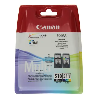 Canon Pixma MP272 Value Pack Ink Cartridge - Black/Colour