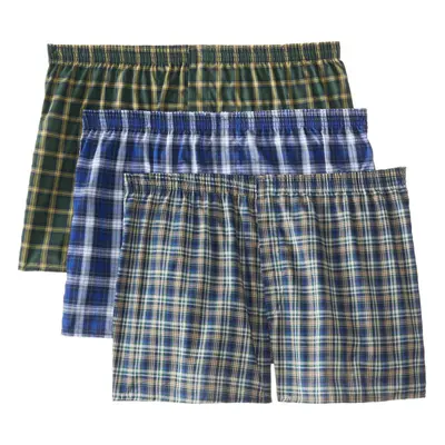 Fruit of the Loom Men's BigMan Woven Boxer Assorted 2XB(Pack of 3)