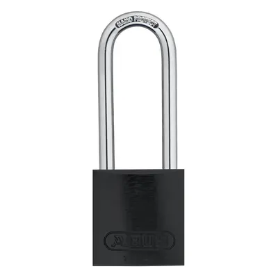 ABUS Black 72/40 Lockout Tagout Padlock w/ 3"" Shackle Single Padlock Keyed Alike Padlock with K