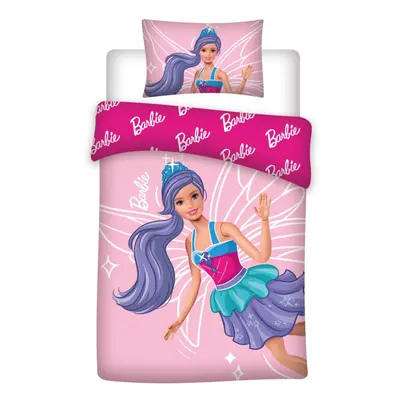 Barbie Doll Toddler Size Duvet Cover Set x cm COTTON Fairy