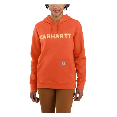 Carhartt Women's Relaxed Fit Midweight Logo Graphic Sweatshirt Jasper