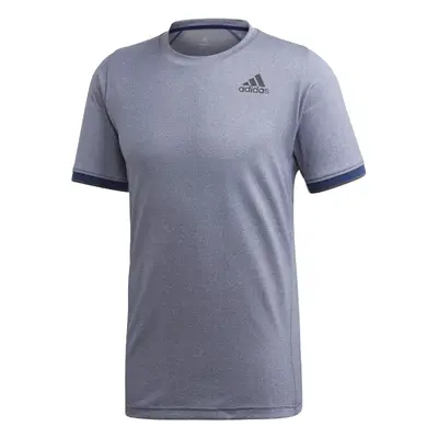 adidas Men's Tennis Freelift Tee Tech Indigo Medium