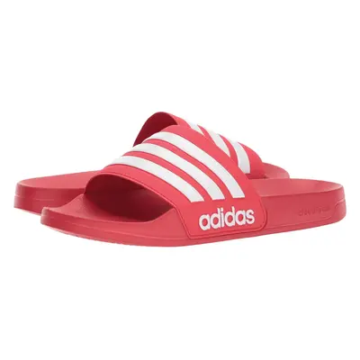 adidas Men's Adilette Shower Slides Scarlet/Core White/Scarlet