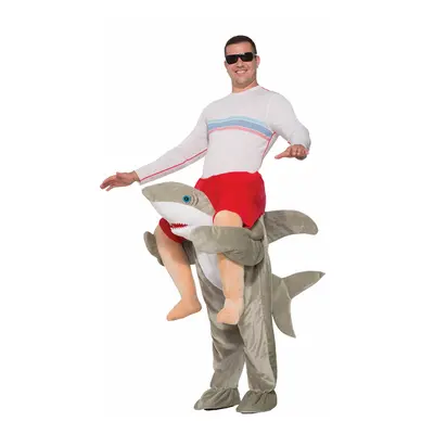 Forum Men's Shark Deluxe Ride-on Costume As Shown OS