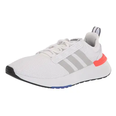 adidas Men's Racer Tr21 Running Shoe White/Grey/Solar Red