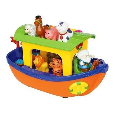 Kikkieland Discovery Noahs Ark With Motor Engine And Horn Sound,Sweet