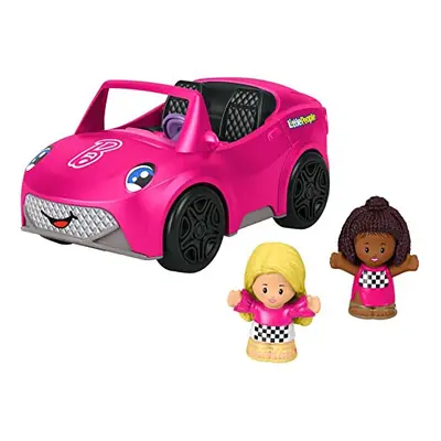 Fisher-Price Little People Barbie Toddler Toy Car Convertible with Mus