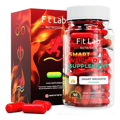 FIT LAB -90 Capsules - for Women & Men - Weighto Management - Days