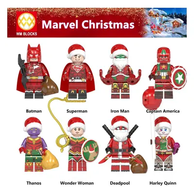 Marvel Heroes Christmas Collection Of Children's Building Blocks