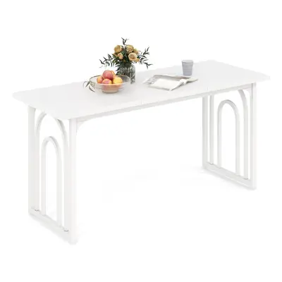 Dining Table for People 160cm Rectangular Farmhouse Kitchen Table