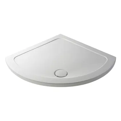 914mm Premium Single Entry Shower Tray - White