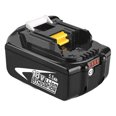 18V Li-ion 5A Battery BL1860 LXT LED Indicator-Makita Tool Compatible