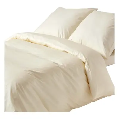 (Euro Size - x cm, Cream) Duvet Cover with Pillowcase Thread count