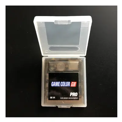 (LABEL CLEAR BLACK) Multi Game Cartridge for Gameboy Color Game Boy IN Everdrive Cart Fit to GB 