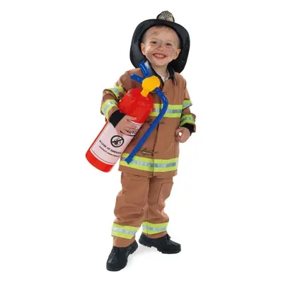 Rubies Child's Tan Firefighter Costume Hat Not Included Toddler for Themed Parties and Halloween