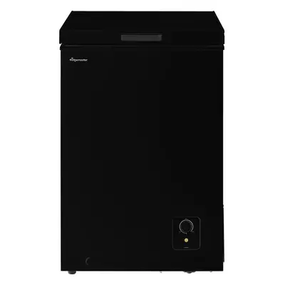 Fridgemaster Chest Freezer - Black - E Rated