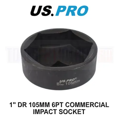 US PRO Tools 1" Dr 105mm 6pt Commercial Impact Socket