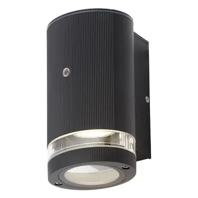 Forum ZN-35686-BLK Helix Alum W Lux GU10 Max 35W Single, Anthracite Light